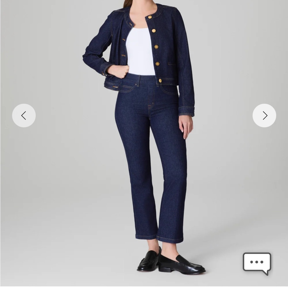 Spank kick flare jeans
